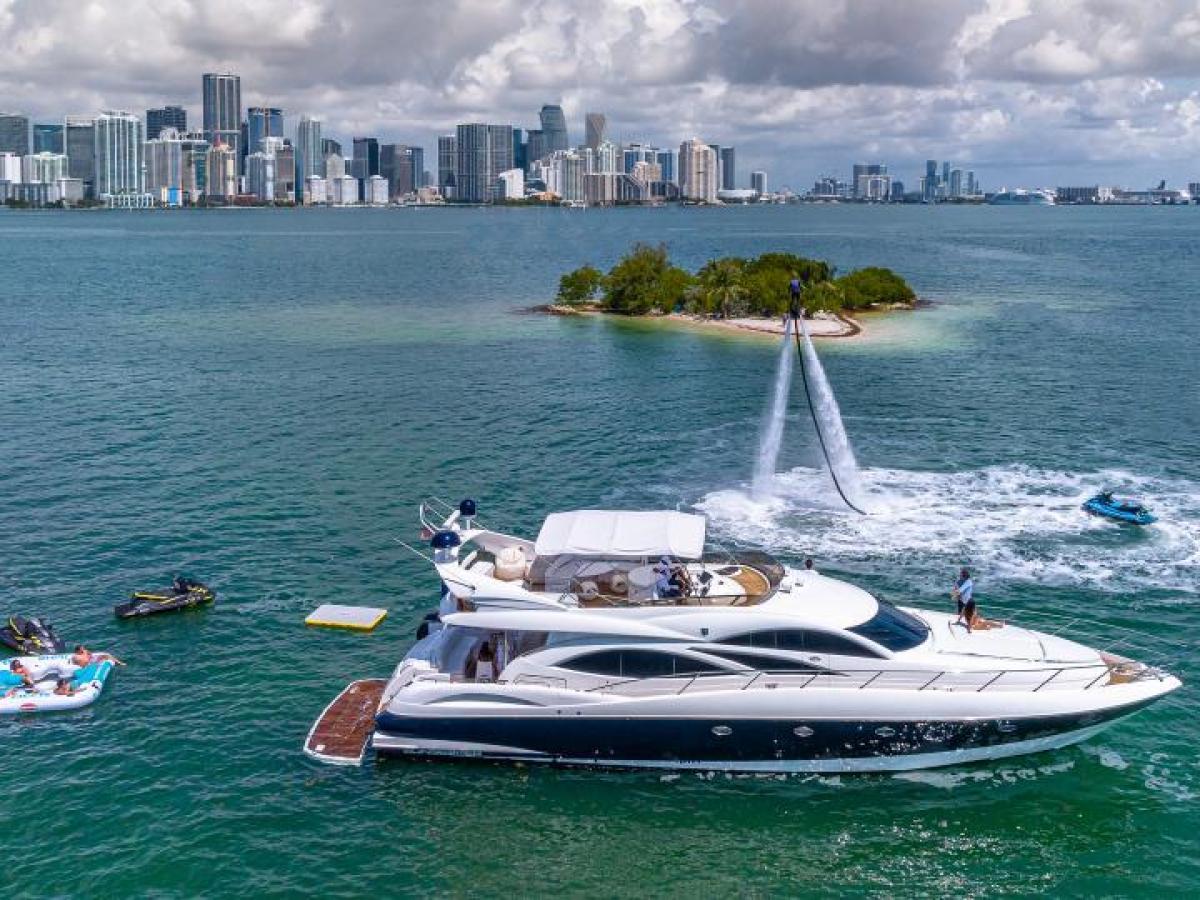 74' SunSeeker - Yacht Rental in North Bay Village, Florida