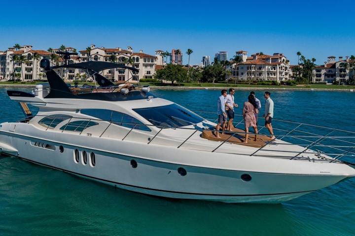 62' Azimut [2] - Yacht Rental in Miami Beach, Florida
