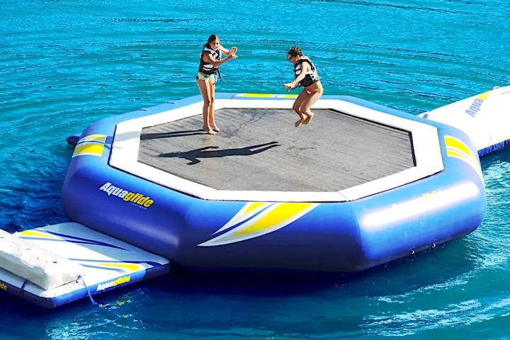 Water Trampoline - Water Toy Rentals for Boat & Yacht Charters